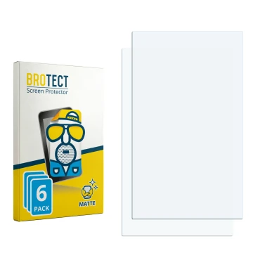 Parte frontale di una confezione del prodotto con il logo del marchio BROTECT. Accanto si trova la protezione per lo schermo c
