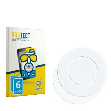 Parte frontale di una confezione del prodotto con il logo del marchio BROTECT. Accanto si trova la protezione per lo schermo c