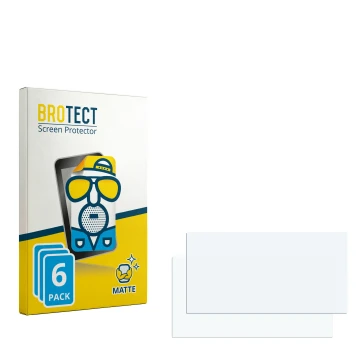 Parte frontale di una confezione del prodotto con il logo del marchio BROTECT. Accanto si trova la protezione per lo schermo c