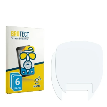 Parte frontale di una confezione del prodotto con il logo del marchio BROTECT. Accanto si trova la protezione per lo schermo c