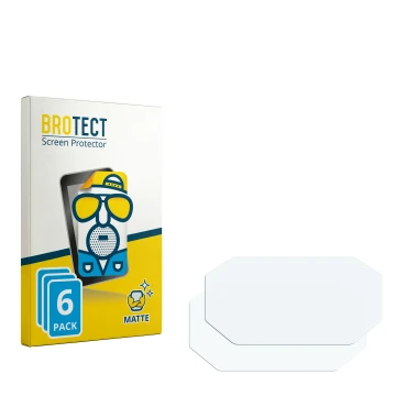Parte frontale di una confezione del prodotto con il logo del marchio BROTECT. Accanto si trova la protezione per lo schermo c