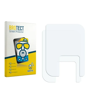 Parte frontale di una confezione del prodotto con il logo del marchio BROTECT. Accanto si trova la protezione per lo schermo c