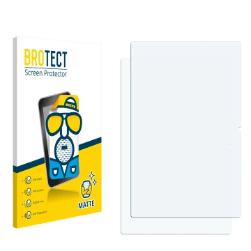 Parte frontale di una confezione del prodotto con il logo del marchio BROTECT. Accanto si trova la protezione per lo schermo c