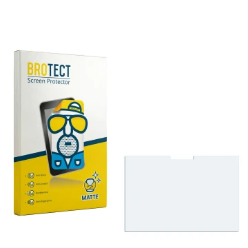 Parte frontale di una confezione del prodotto con il logo del marchio BROTECT. Accanto si trova la protezione per lo schermo c