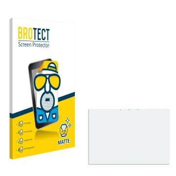 Parte frontale di una confezione del prodotto con il logo del marchio BROTECT. Accanto si trova la protezione per lo schermo c