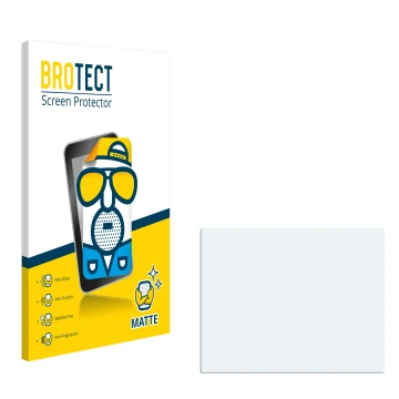 Parte frontale di una confezione del prodotto con il logo del marchio BROTECT. Accanto si trova la protezione per lo schermo c