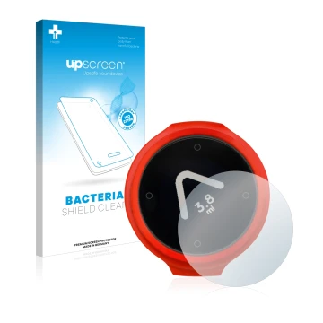 Parte frontale di una confezione del prodotto con il logo del marchio upscreen. Accanto è raffigurato il dispositivo Beeline V