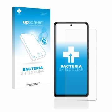 Parte frontale di una confezione del prodotto con il logo del marchio upscreen. Accanto è raffigurato il dispositivo Xiaomi Re