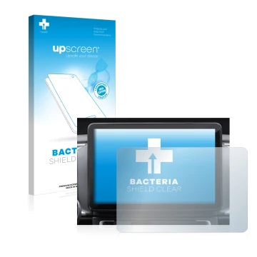 Parte frontale di una confezione del prodotto con il logo del marchio upscreen. Accanto è raffigurato il dispositivo Fiat Duca