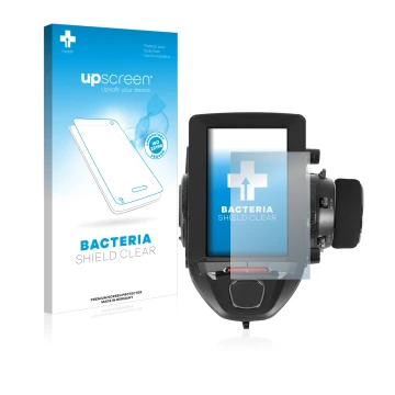 Parte frontale di una confezione del prodotto con il logo del marchio upscreen. Accanto è raffigurato il dispositivo Futaba 7P