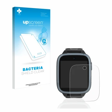 Parte frontale di una confezione del prodotto con il logo del marchio upscreen. Accanto è raffigurato il dispositivo Xplora XG