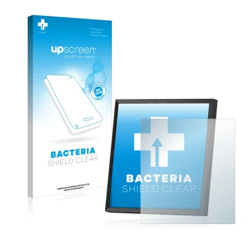 Parte frontale di una confezione del prodotto con il logo del marchio upscreen. Accanto è raffigurato il dispositivo Divoom Pi