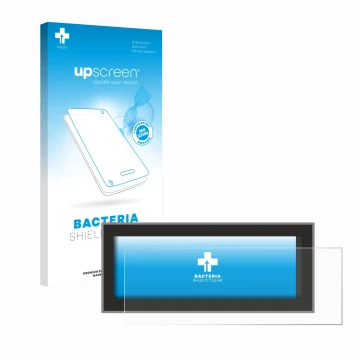 Parte frontale di una confezione del prodotto con il logo del marchio upscreen. Accanto è raffigurato il dispositivo Opel Astr