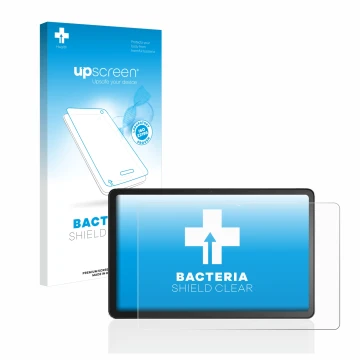 Parte frontale di una confezione del prodotto con il logo del marchio upscreen. Accanto è raffigurato il dispositivo Amazon Fi