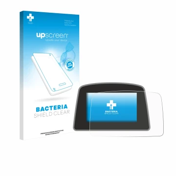 Parte frontale di una confezione del prodotto con il logo del marchio upscreen. Accanto è raffigurato il dispositivo PowaKaddy
