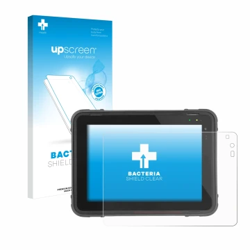 Parte frontale di una confezione del prodotto con il logo del marchio upscreen. Accanto è raffigurato il dispositivo Texa Axon