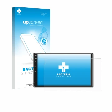 Parte frontale di una confezione del prodotto con il logo del marchio upscreen. Accanto è raffigurato il dispositivo Ankeway C