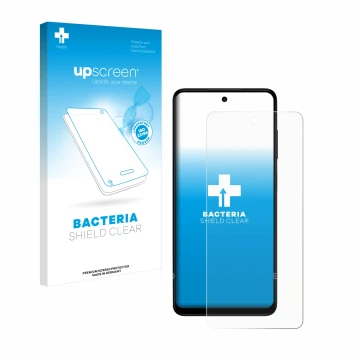 Parte frontale di una confezione del prodotto con il logo del marchio upscreen. Accanto è raffigurato il dispositivo HMD Pulse