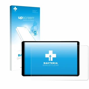 Parte frontale di una confezione del prodotto con il logo del marchio upscreen. Accanto è raffigurato il dispositivo Joying Ca