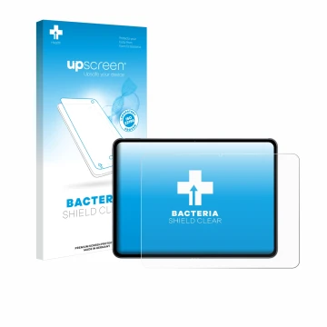 Parte frontale di una confezione del prodotto con il logo del marchio upscreen. Accanto è raffigurato il dispositivo OnePlus P