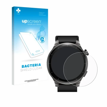 Parte frontale di una confezione del prodotto con il logo del marchio upscreen. Accanto è raffigurato il dispositivo TOZO S5 1