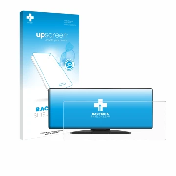 Parte frontale di una confezione del prodotto con il logo del marchio upscreen. Accanto è raffigurato il dispositivo Carpuride