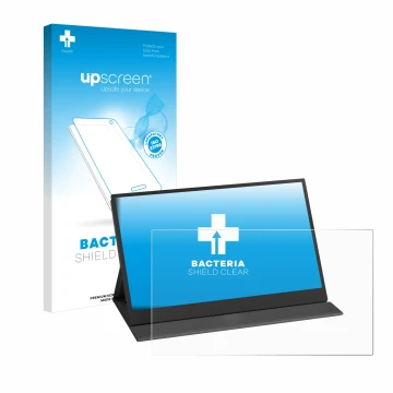 Parte frontale di una confezione del prodotto con il logo del marchio upscreen. Accanto è raffigurato il dispositivo Yodoit PT