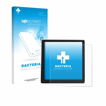 Parte frontale di una confezione del prodotto con il logo del marchio upscreen. Accanto è raffigurato il dispositivo Shelly Wa