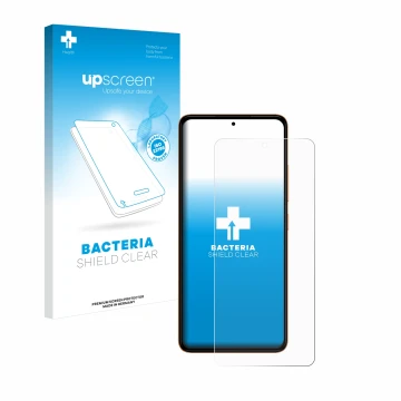 Parte frontale di una confezione del prodotto con il logo del marchio upscreen. Accanto è raffigurato il dispositivo HMD Pulse