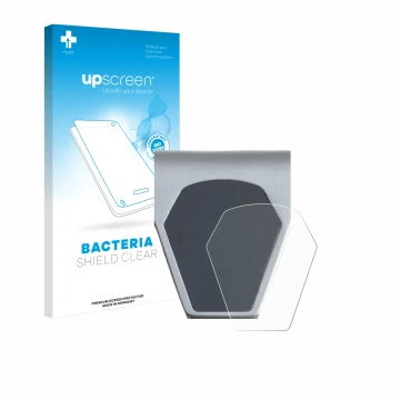 Parte frontale di una confezione del prodotto con il logo del marchio upscreen. Accanto è raffigurato il dispositivo Epowerfun