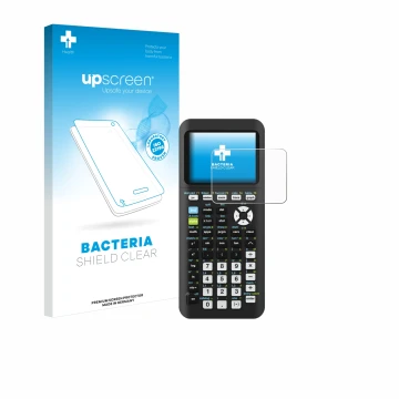 Parte frontale di una confezione del prodotto con il logo del marchio upscreen. Accanto è raffigurato il dispositivo Texas Ins