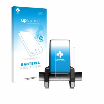 Parte frontale di una confezione del prodotto con il logo del marchio upscreen. Accanto è raffigurato il dispositivo Joyor S10