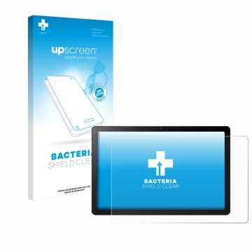 Parte frontale di una confezione del prodotto con il logo del marchio upscreen. Accanto è raffigurato il dispositivo Acer Icon