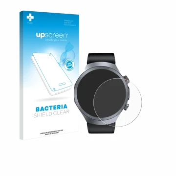 Parte frontale di una confezione del prodotto con il logo del marchio upscreen. Accanto è raffigurato il dispositivo Knauerman