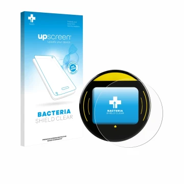 Parte frontale di una confezione del prodotto con il logo del marchio upscreen. Accanto è raffigurato il dispositivo Nayax Ony