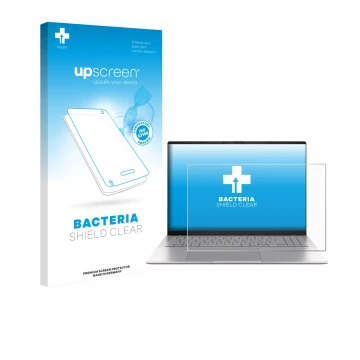 Parte frontale di una confezione del prodotto con il logo del marchio upscreen. Accanto è raffigurato il dispositivo ASUS Vivo