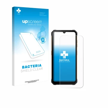 Parte frontale di una confezione del prodotto con il logo del marchio upscreen. Accanto è raffigurato il dispositivo Hammer Ir