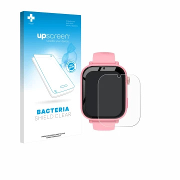 Parte frontale di una confezione del prodotto con il logo del marchio upscreen. Accanto è raffigurato il dispositivo CATGIFF A