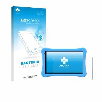 Parte frontale di una confezione del prodotto con il logo del marchio upscreen. Accanto è raffigurato il dispositivo Awow funt