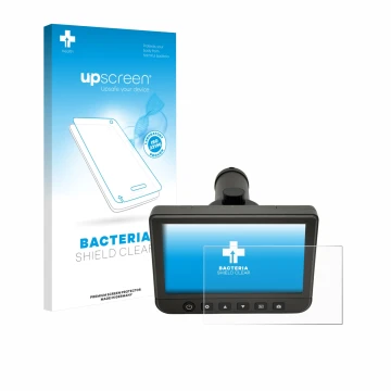 Parte frontale di una confezione del prodotto con il logo del marchio upscreen. Accanto è raffigurato il dispositivo dnt DigiT