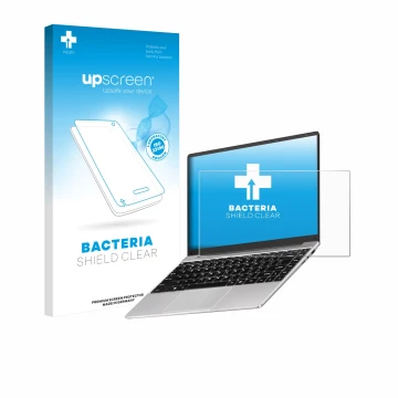 Parte frontale di una confezione del prodotto con il logo del marchio upscreen. Accanto è raffigurato il dispositivo Notodd N2