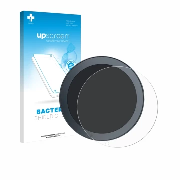 Parte frontale di una confezione del prodotto con il logo del marchio upscreen. Accanto è raffigurato il dispositivo QJ Motor 