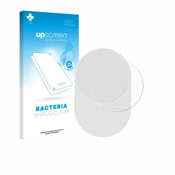 Parte frontale di una confezione del prodotto con il logo del marchio upscreen. Accanto è raffigurato il dispositivo Ikea Bilr