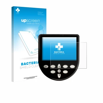 Parte frontale di una confezione del prodotto con il logo del marchio upscreen. Accanto è raffigurato il dispositivo WaterRowe