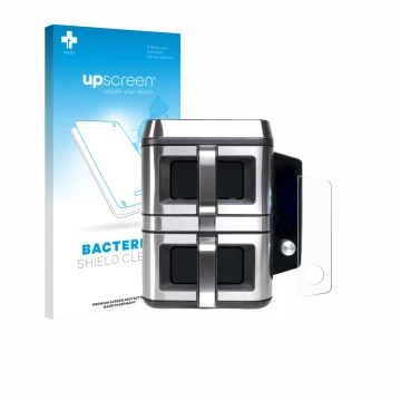 Parte frontale di una confezione del prodotto con il logo del marchio upscreen. Accanto è raffigurato il dispositivo KOENIC KT