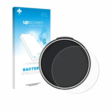 Parte frontale di una confezione del prodotto con il logo del marchio upscreen. Accanto è raffigurato il dispositivo OOONO CO-