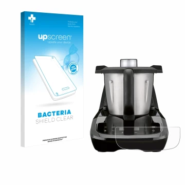 Parte frontale di una confezione del prodotto con il logo del marchio upscreen. Accanto è raffigurato il dispositivo SilverCre