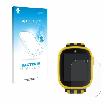 Parte frontale di una confezione del prodotto con il logo del marchio upscreen. Accanto è raffigurato il dispositivo Xplora X6