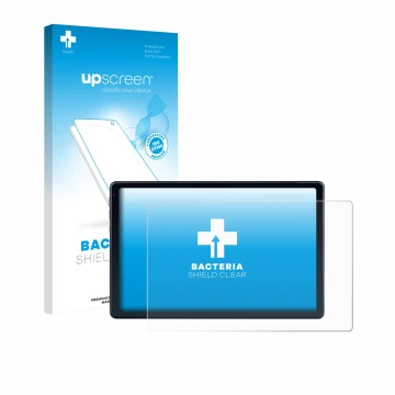 Parte frontale di una confezione del prodotto con il logo del marchio upscreen. Accanto è raffigurato il dispositivo MUISOO MU