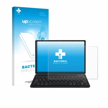 Parte frontale di una confezione del prodotto con il logo del marchio upscreen. Accanto è raffigurato il dispositivo DEERTiME 